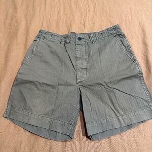RRL Herringbone Twill Fatigue Short, OD, Waist 32